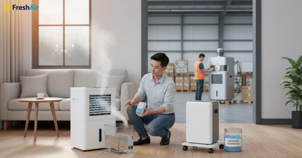 Máy hút ẩm là gì và nguyên lý hoạt động Máy hút ẩm là gì và nguyên lý hoạt động