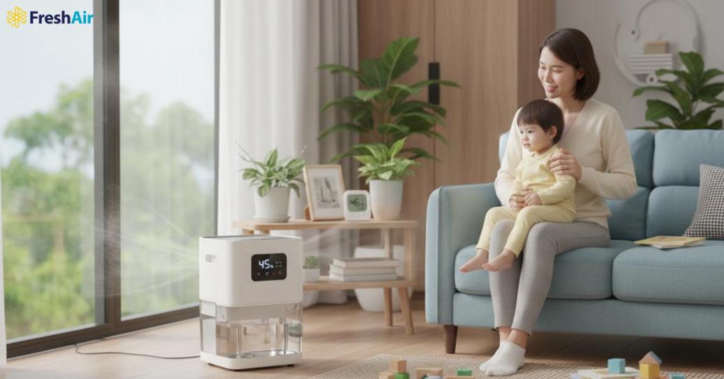 Công dụng máy hút ẩm cho sức khỏe và không gian Công dụng máy hút ẩm cho sức khỏe và không gian