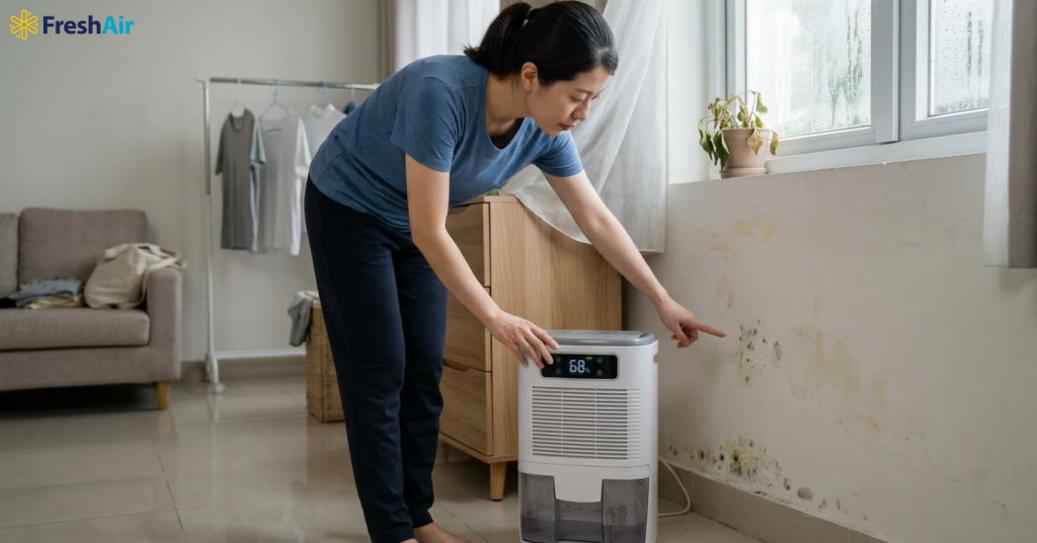 Độ ẩm cao trong nhà dễ gây ra các vấn đề nghiêm trọng như ẩm mốc đồ đạc, tổn hại sức khỏe và khó chịu trong sinh hoạt