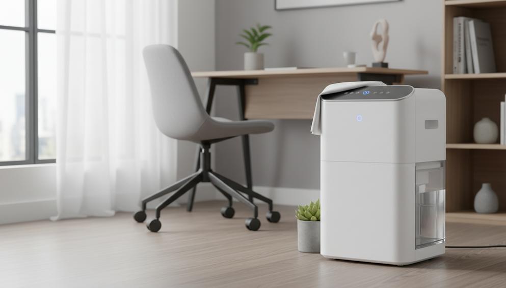 Máy Hút Ẩm Kèm Lọc Không Khí Cho Phòng Lên Đến 50m²