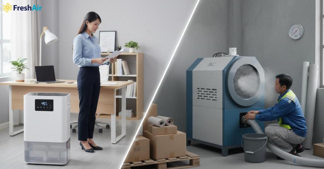 Máy hút độ ẩm hiện được sử dụng rộng rãi trong nhiều môi trường như gia đình, văn phòng hay kho nhỏ