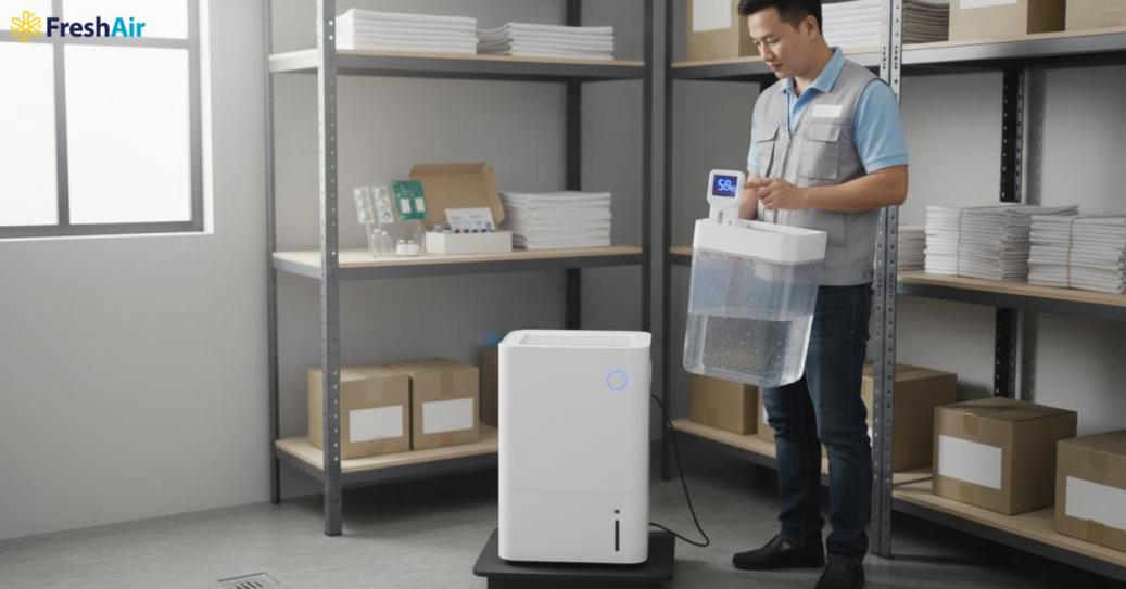 Để duy trì môi trường sống và làm việc luôn trong trạng thái thoải mái, độ ẩm lý tưởng cần được giữ ổn định trong khoảng 40-60%