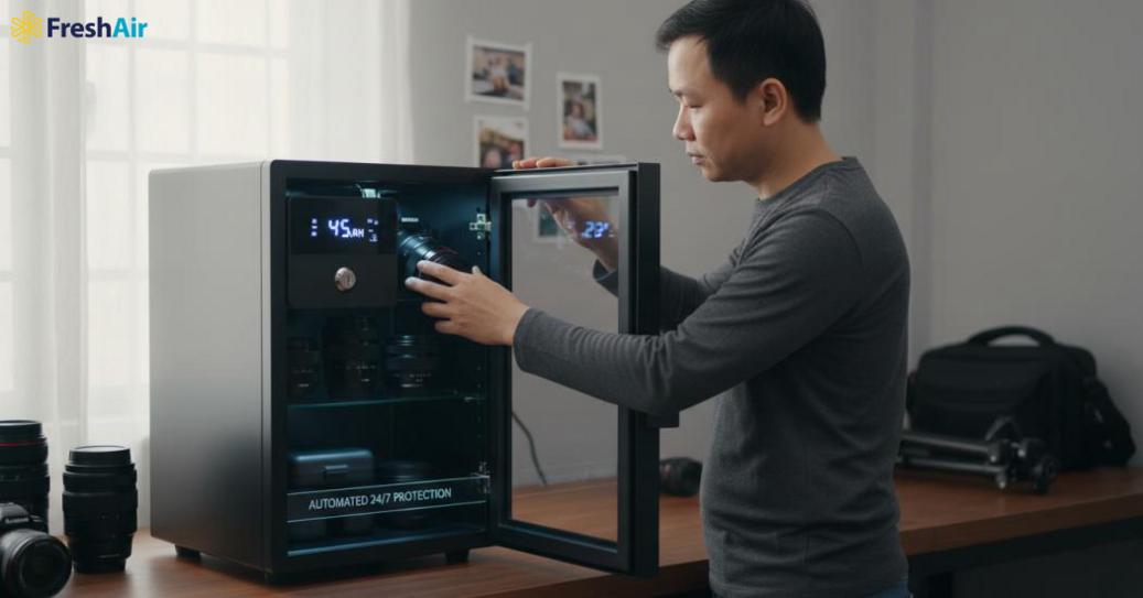 Khi đầu tư vào tủ hút ẩm máy ảnh, việc cân nhắc kỹ các tiêu chí như hiệu năng hoạt động, danh tiếng thương hiệu và tính năng hỗ trợ là điều không thể bỏ qua