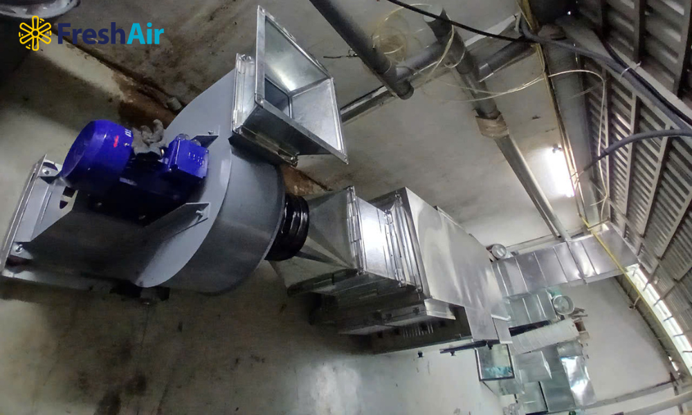 hệ thống xử lý khí thải công nghiệp