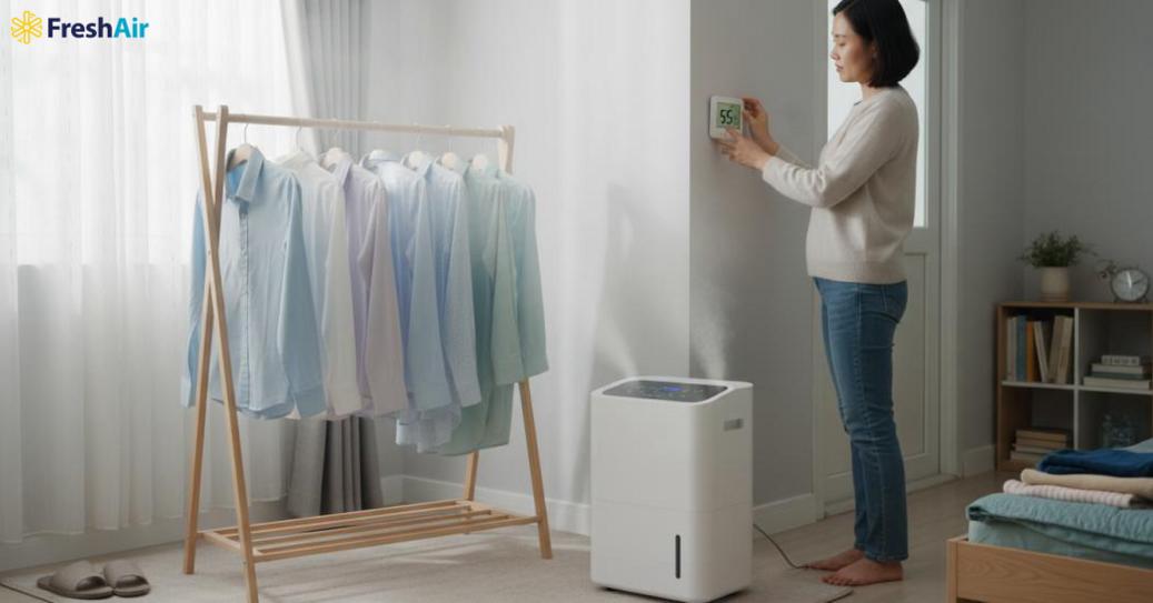 Chọn máy hút ẩm Mitsubishi theo diện tích, mức ẩm và tần suất sử dụng từng không gian.