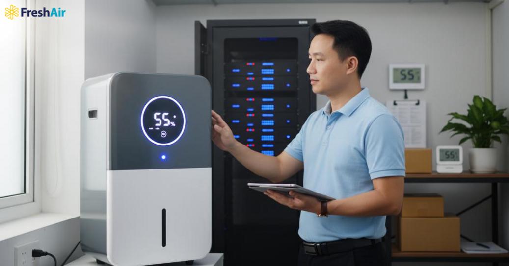 Kiểm soát độ ẩm ổn định giúp giảm nấm mốc, bảo vệ thiết bị và tiết kiệm chi phí bảo trì.