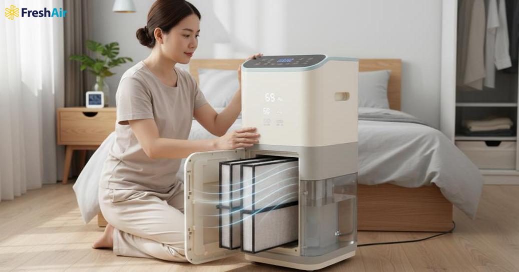 Chọn máy hút ẩm theo công suất và diện tích để đạt hiệu quả tối ưu.