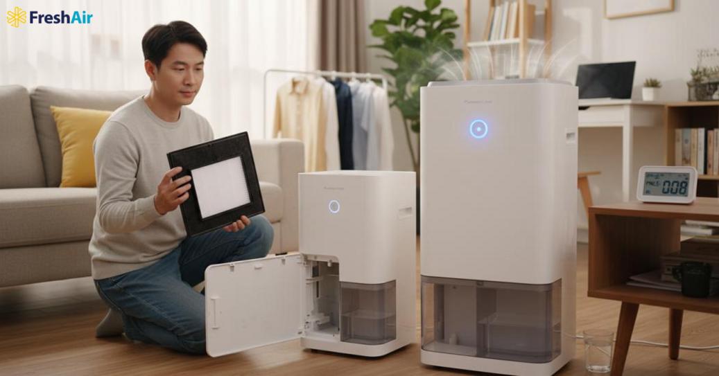 Các dòng máy hút ẩm sharp và công nghệ lọc khí nổi bật Các dòng máy hút ẩm sharp và công nghệ lọc khí nổi bật