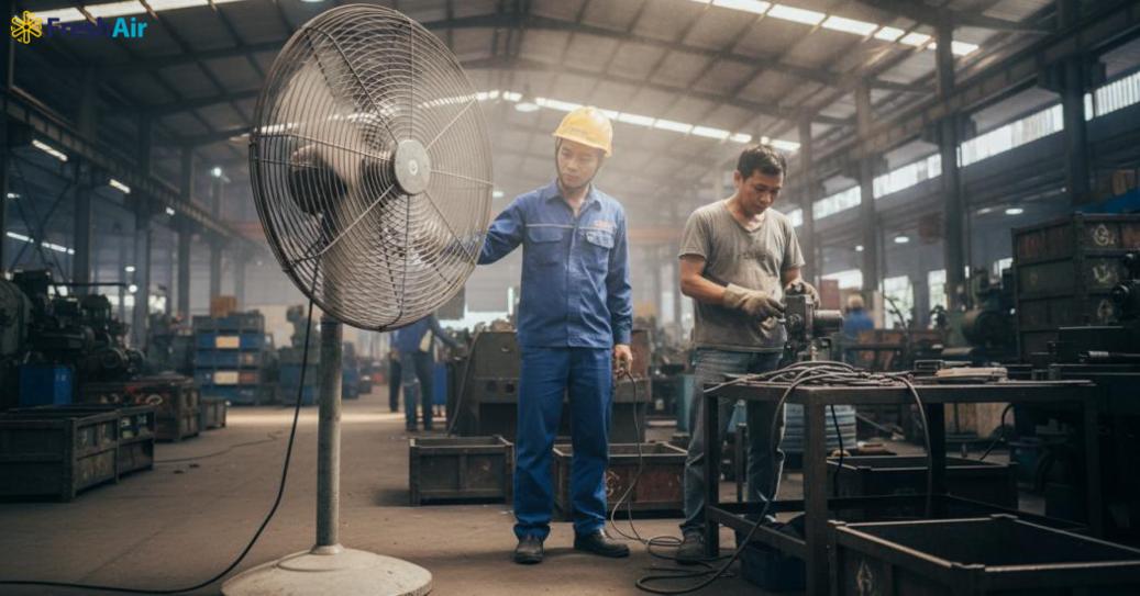 Quạt cây công nghiệp là gì và khi nào nên dùng?