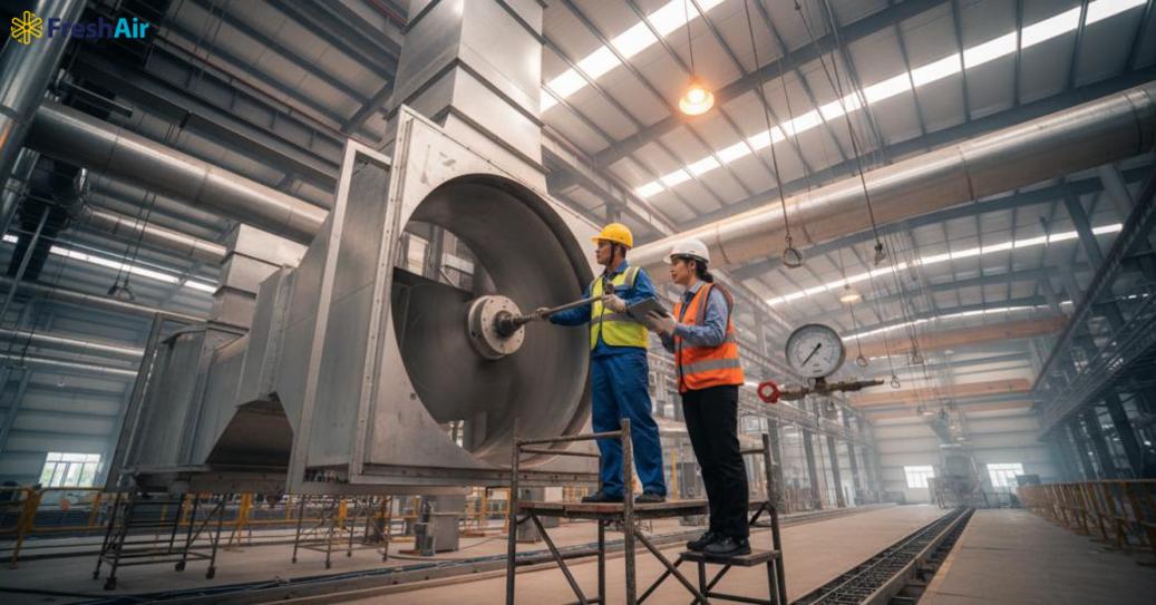 Mua quạt công nghiệp công suất lớn ở đâu và cách triển khai hiệu quả với freshair Mua quạt công nghiệp công suất lớn ở đâu và cách triển khai hiệu quả với freshair