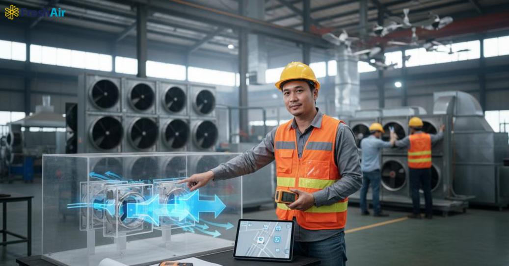 Công thức tính số lượng quạt hút cho nhà máy và nhà hàng Công thức tính số lượng quạt hút cho nhà máy và nhà hàng