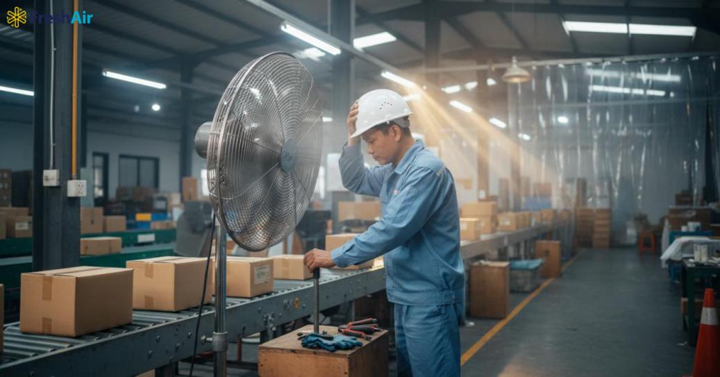 Quạt công nghiệp đứng là gì và dùng ở đâu? Quạt công nghiệp đứng là gì và dùng ở đâu?