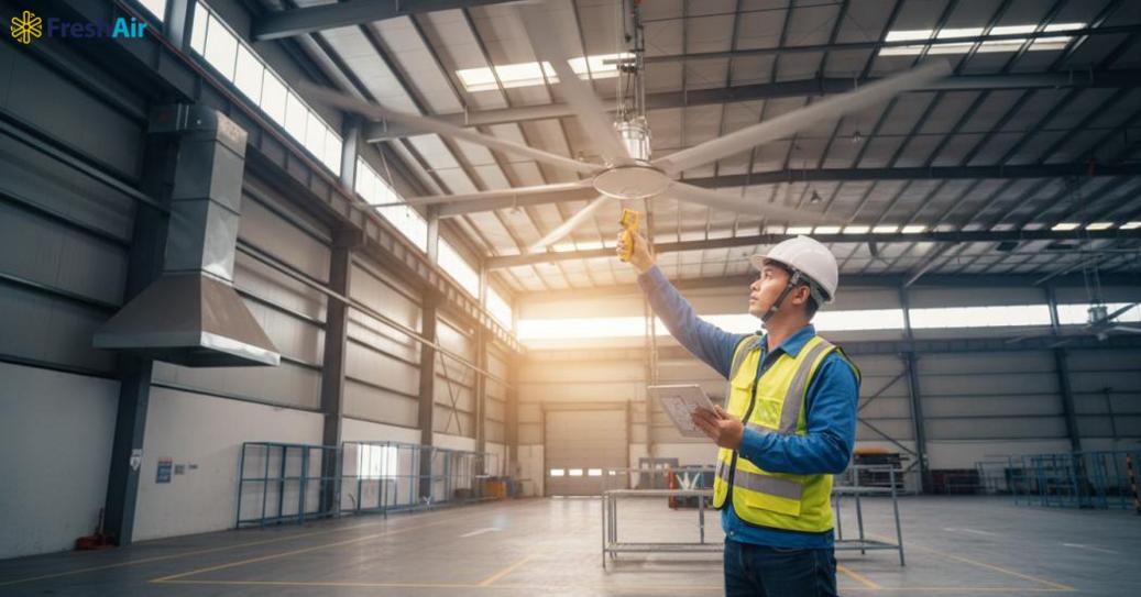 Cách chọn quạt trần công nghiệp theo diện tích, chiều cao và mục tiêu sử dụng Cách chọn quạt trần công nghiệp theo diện tích, chiều cao và mục tiêu sử dụng