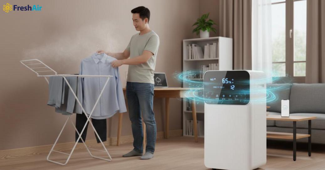 Tính năng cốt lõi của sharp dw-j27fv-s trong kiểm soát độ ẩm và chất lượng không khí
