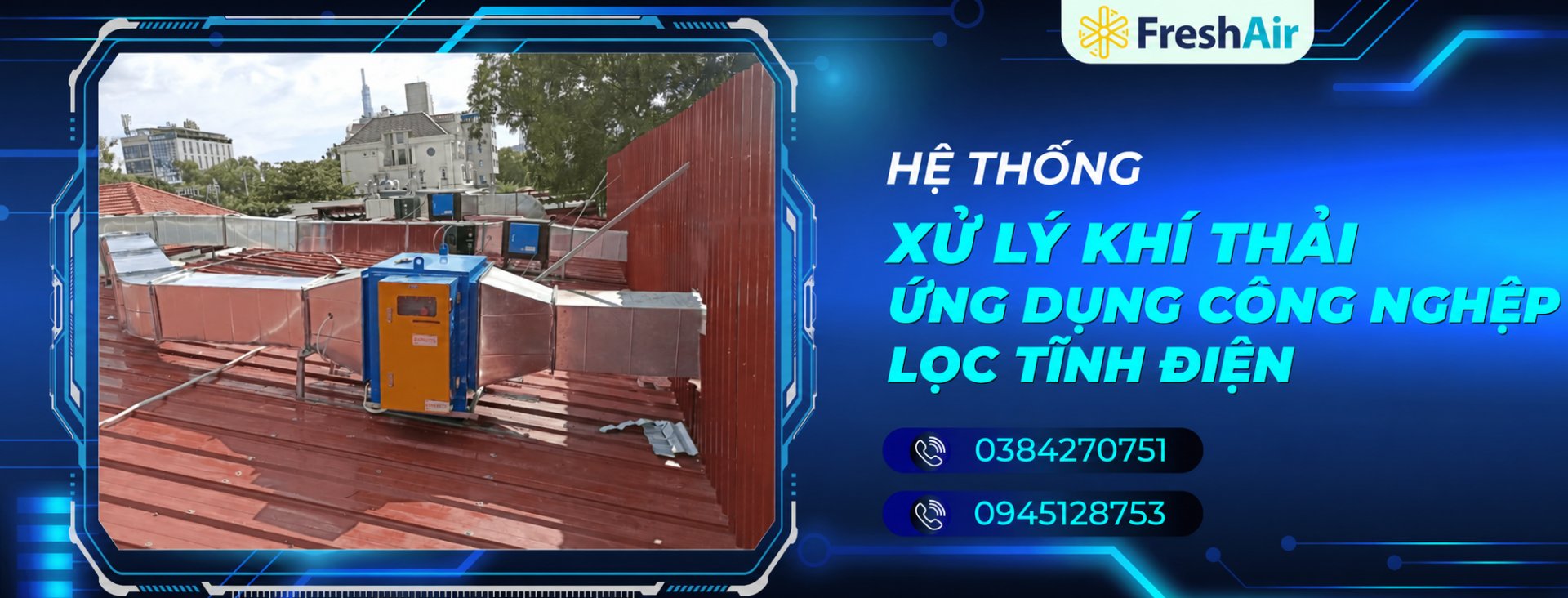 Baner Fresh Air Xử lý khí thải